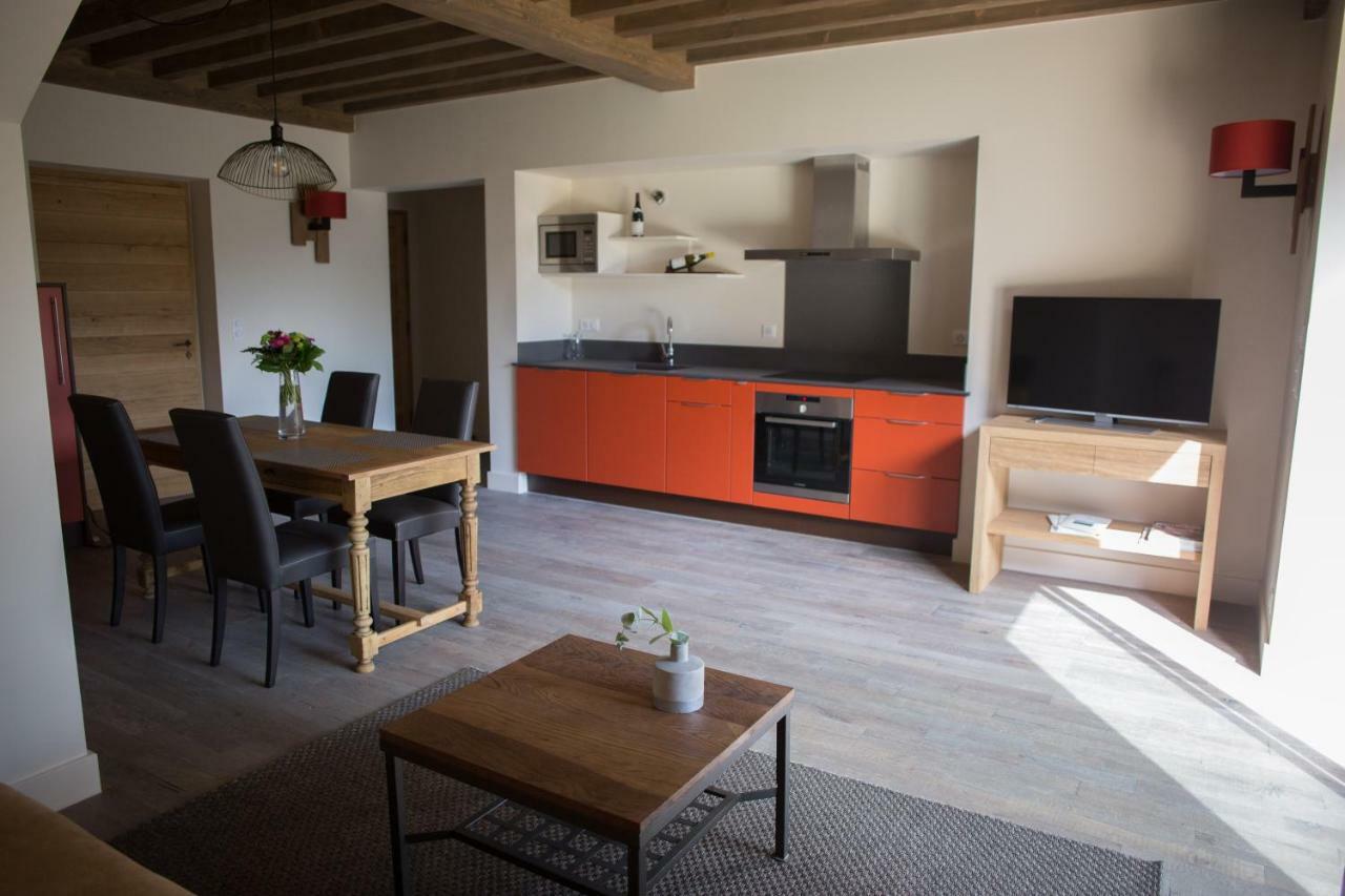 Ferienwohnung La Grange Aux Ecureuils Levernois Exterior foto