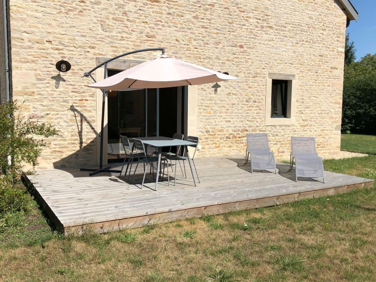 Ferienwohnung La Grange Aux Ecureuils Levernois Exterior foto