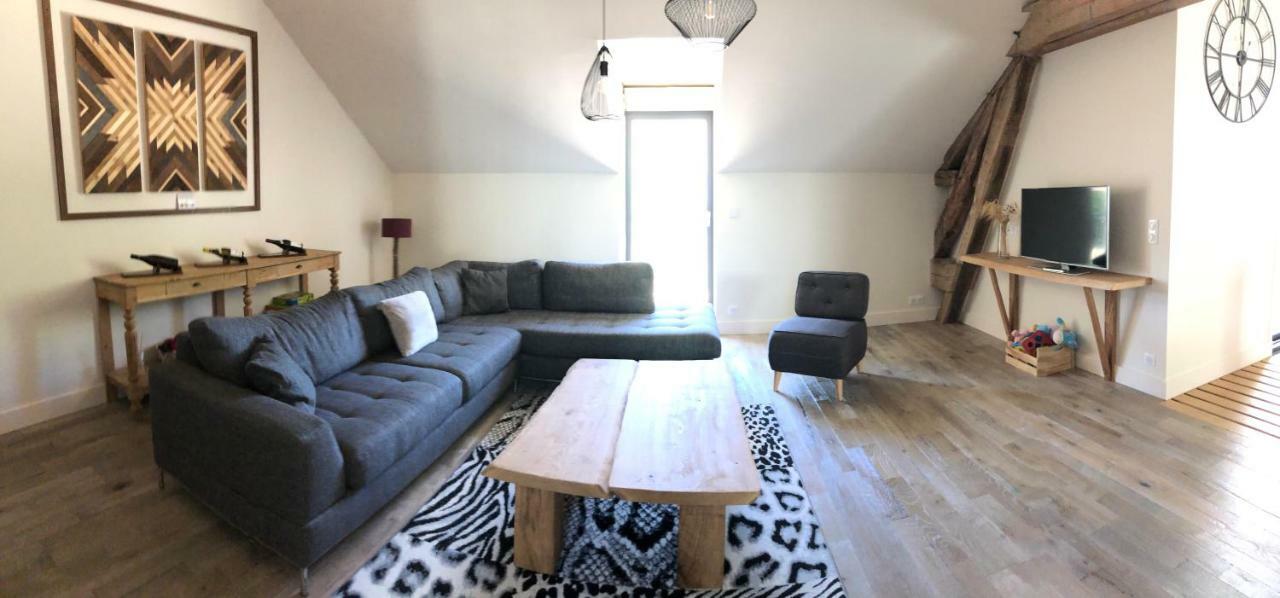 Ferienwohnung La Grange Aux Ecureuils Levernois Exterior foto